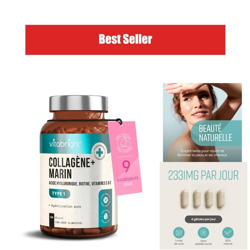 Collagène marin acide - marin,