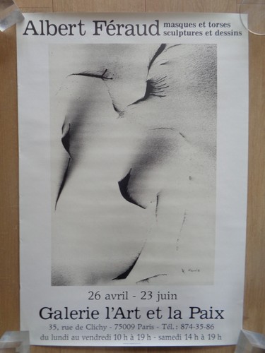 Affiche exposition albert - affiche,