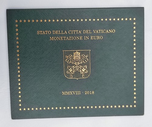 Vatican coffret euros 2018 - coffret, bu