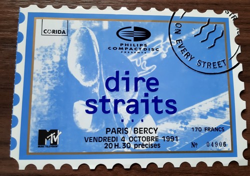 Ticket billet used place - ticket,