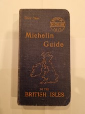 Guide Michelin 1913 British