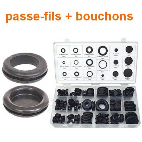 Assortiment passe cable fil - assortiment,