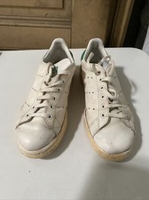 Ancienne Paire De Baskets Stan Smith Verte Adidas Occasion Vintage