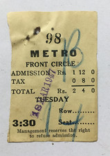 Billet De Film Bollywood