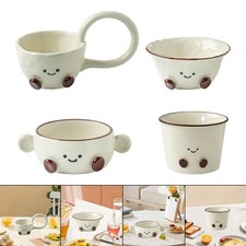 Bol à salade, yaourt, tasse