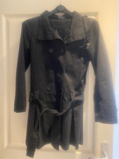 Trench noir pour fille Taille