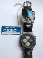 RARE MONTRE HOMME CASIO MWA-10L-1EV ILLUMINATOR ELECTRO LUMINESCENT vintage NEUF
