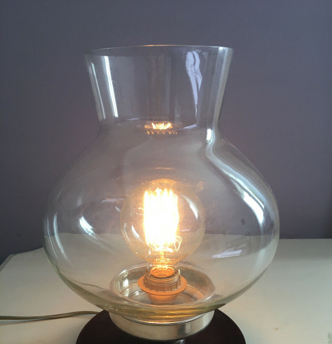 Grand verre globe pour - , lampe