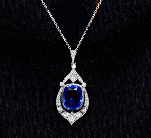 Pendentif art déco ct - pendentif,