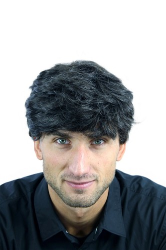Perruque pour homme ondulés - perruque,