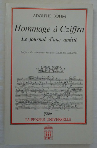 Hommage cziffra journal - hommage,