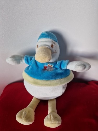 Peluche doudou coussin - coussin, canard