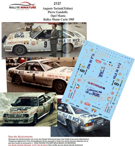 Decals ref 2137 opel - decals,