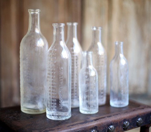 Antique glass measuring - 6,