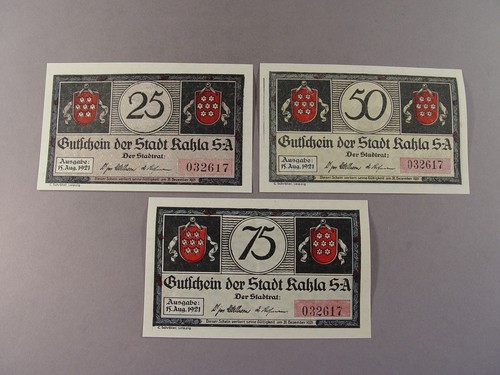 Notgeld kahla bon - 2, la