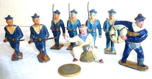 Anciens soldats plomb - , creux