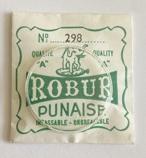 NEUF 1 VERRE PUNAISE PLEXI DE