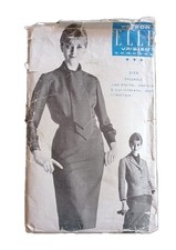 Patron Couture Vintage Elle