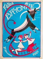 Affiche FÊTES DE BAYONNE