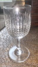 Verre Baccarat Service Nancy Ancien/ Verre à apéritif Baccarat TBE H : 11 cm