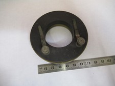 Antique Bausch Lomb Pol Étape Table Laiton Microscope Pièce Comme sur la Photo