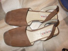 nus pieds rodier  41 marrons