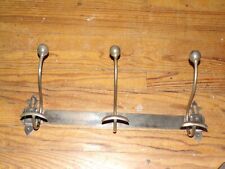ANCIENS PORTE MANTEAUX 3 PATÈRES INOX  LOFT INDUSTRIEL VINTAGE VESTIAIRE