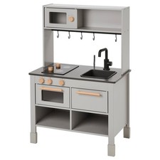 SILLTRUT Cuisine Pour Enfants, Gris, 68x40x100 Cm