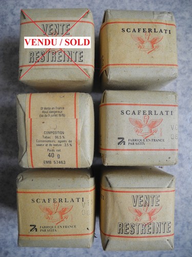 Militaria lot paquets - militaria, tabac