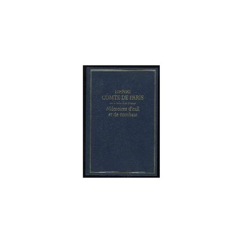 Mémoires exil de combats - mémoires,