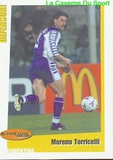 119 MORENO TORRICELLI ITALIA AC.FIORENTINA STICKER SUPER CALCIO 2001 PANINI