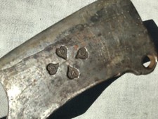 Rare original couperet Hachoir