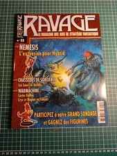RAVAGE N° 22 LE MAGAZINE DES JEUX DE STRATEGIE FANTASTIQUES NEMESIS CHASSEURS SO