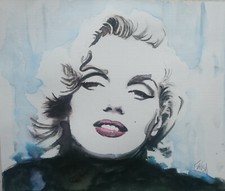 marilyn Monroe, peinture