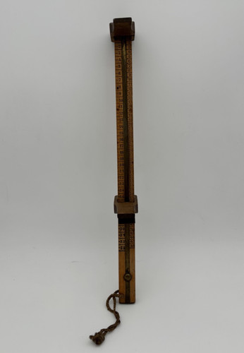 Ancien pédimètre bois - pédimètre,
