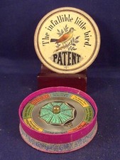 Ancien rare jeu anglais le petit oiseau infaillible savant 1900 style Saussine