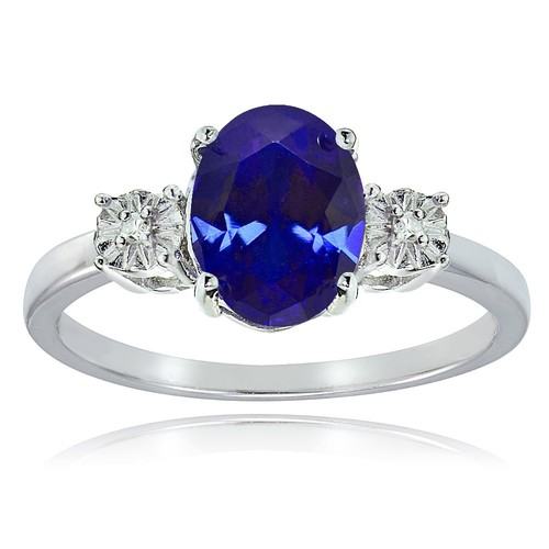Bague ovale argent - argent, sterling