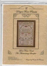 point de croix grille sampler