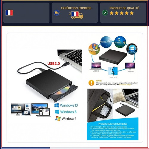 Lecteur dvd blu ray - lecteur,