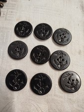 WW2 Us Navy Lot De Boutons