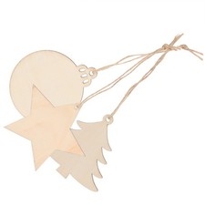  30 Pcs Ornements De Bois