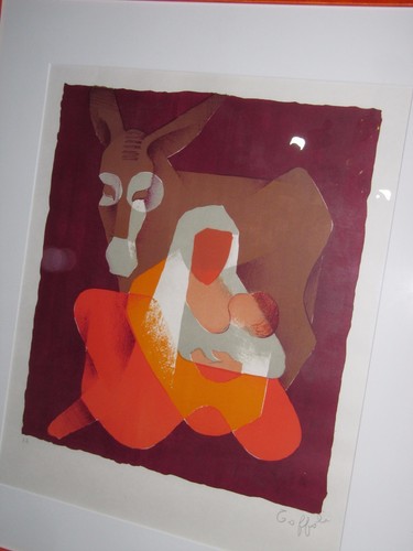 Lithographie toffoli louis - lithographie,