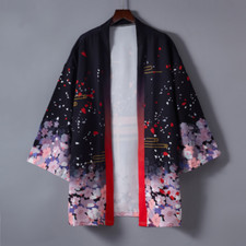 Homme Femme Kimono Manteau