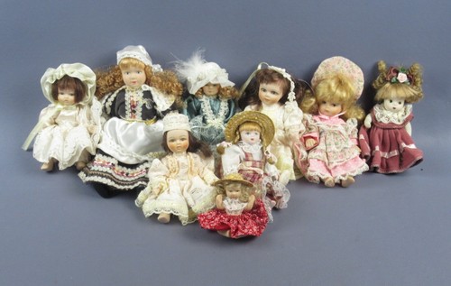 Poupées céramique collection - poupées,