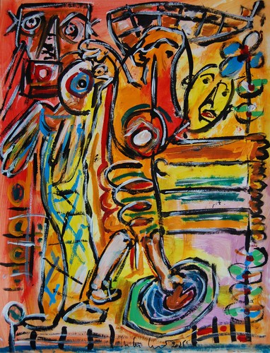 Art brut singulier - art, brut,singulier,neo