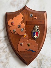INSIGNE PLAQUE COMMANDEMENT GENDARMERIE FORCES FRANÇAISES ALLEMAGNE FFA COLONEL