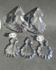 Lot 4 / 5 pampilles en cristal