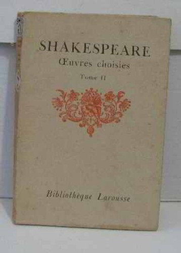 Oeuvres choisies tome - , ii
