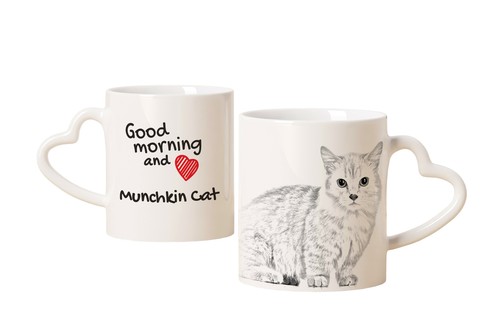 Chat munchkin tasse avec - chat,