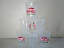 6 Verres gobelets shooter desperados DSP 8 cl bière téquila nous Heineken